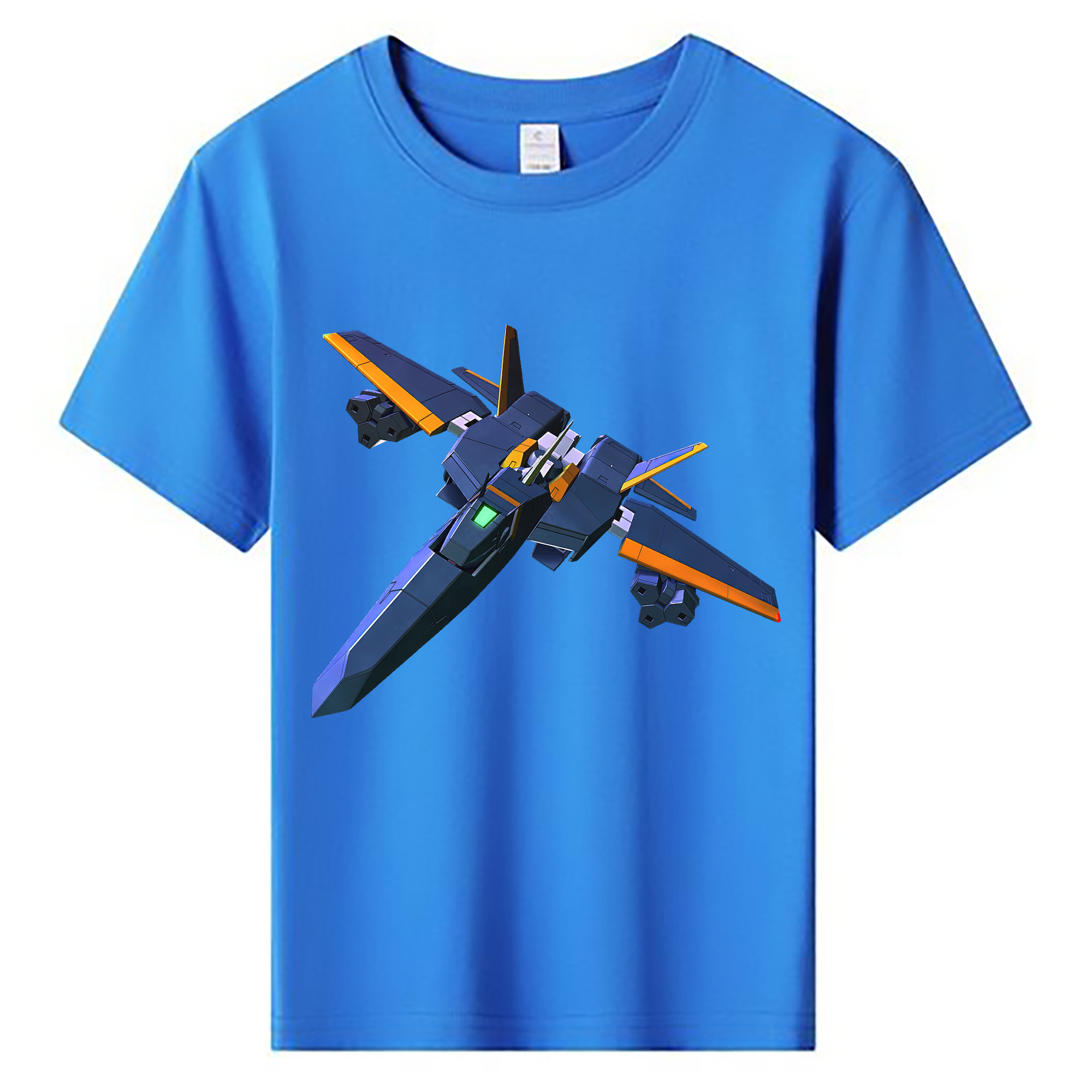 （画像用） 機動戦士ガンダム Mobile Suit Gundam 綿100％キッズTシャツ（フロントプリント）